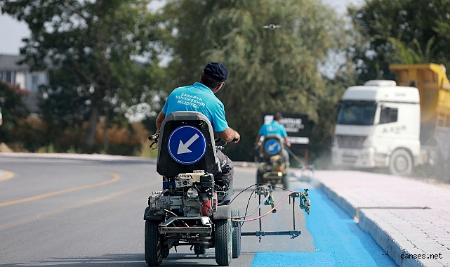 Karacasu’ya modern dokunuş: 2 kilometrelik bisiklet yolu kazandırılıyor 