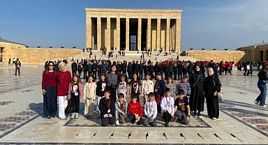 Erenler Çaybaşıyeniköy İlkokulu 3-C Sınıfı’ndan Anlamlı Ankara Ziyareti 