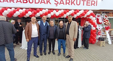 Karabudak Şarküteri Arifiye’de açıldı; Başkan Karakullukçu’dan mesaj
