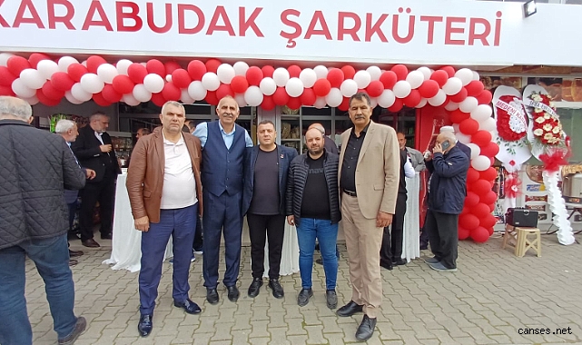 Karabudak Şarküteri Arifiye’de açıldı; Başkan Karakullukçu’dan mesaj