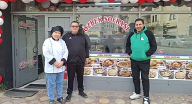 Adapazarı’nda Özbek kültürü sofralara taşındı. Selçuk ÖZKURT: