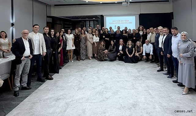 Gezgör Anı Yaşa Doğa Sporları Kulübü’nden Geleneksel gala yemeği; bir yılın değerlendirmesi ve 2026 hedefleri açıklandı