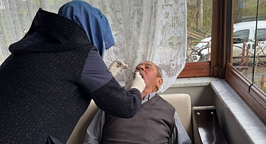 Karadere Mahallesi’nde evde ağız ve diş sağlığı hizmeti örnek oldu