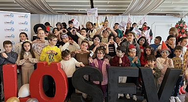 TEK DİLEKLERİ SAĞLIK: LÖSEV’İN MİNİK KAHRAMANLARI YENİ YILI COŞKUYLA KARŞILADI!