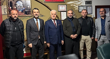 Yeniden Refah Partisi Heyetinden Gazeteci Levent Candan’a ziyaret