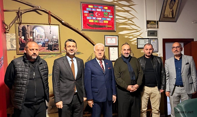 Yeniden Refah Partisi Heyetinden Gazeteci Levent Candan’a ziyaret