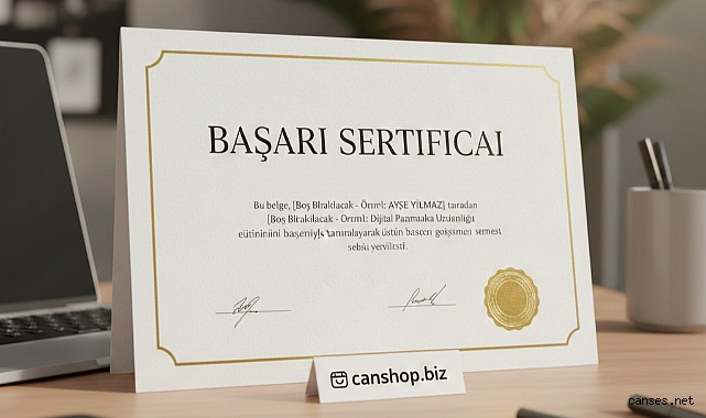 Başarılarınızı Ölümsüzleştirin: canshop.biz’den Yüksek Kaliteli Sertifika Baskı Hizmeti!
