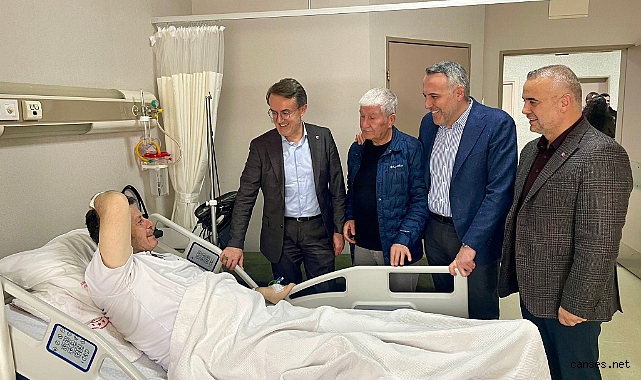 Başkan Soykan Ameliyat Oldu: Tever'den Hastanede İlk Ziyaret