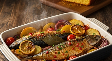 BUGÜN NE YİYELİM? | 13 Ocak: Tam Mevsimi! Fırında Sebzeli Soslu Uskumru ile Bağışıklık Deposu 