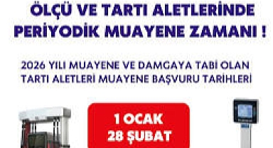 Esnaf ve Sanayiciye Kritik Uyarı: Ölçü Aletleri İçin Muayene Süreci Başladı!