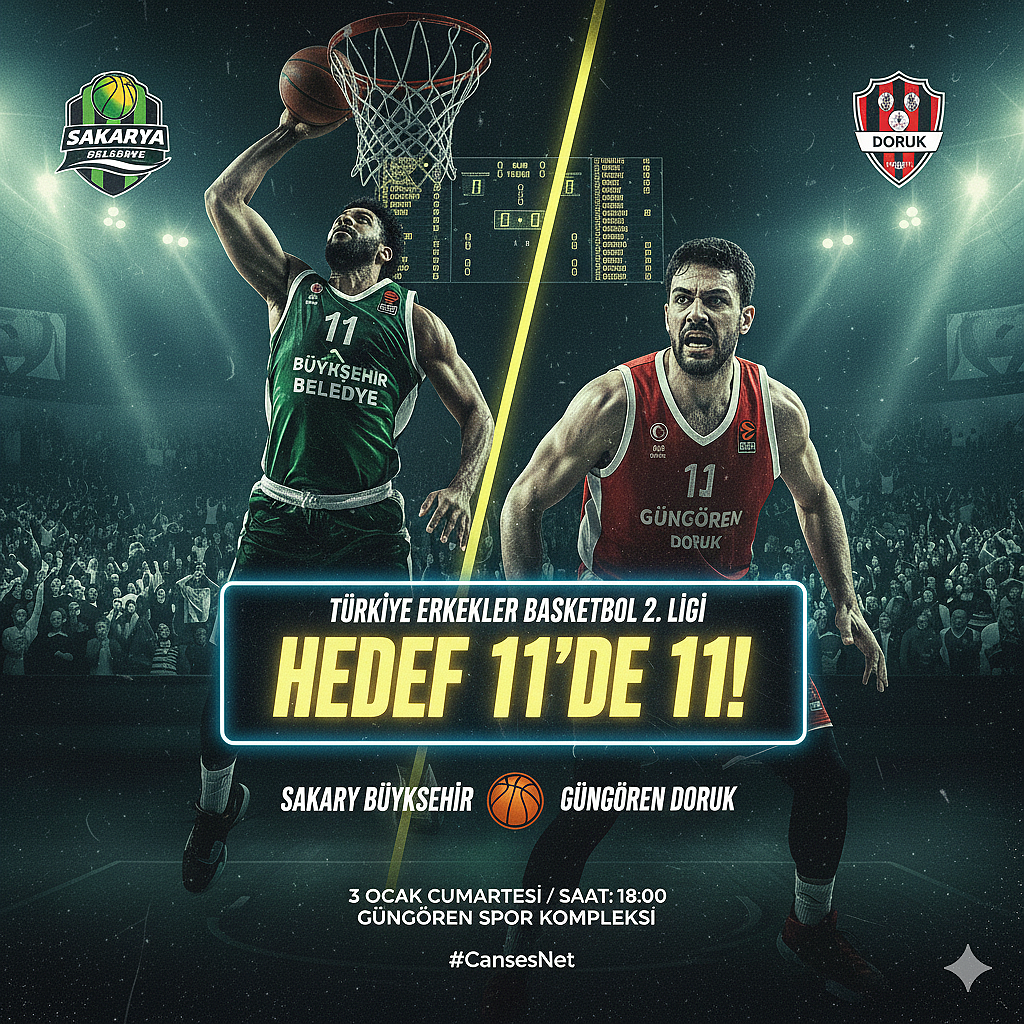 Sakarya Büyükşehir Basketbol’da Hedef Net: Namağlup Seri 11’e Çıkacak mı?