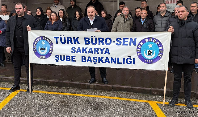 Türk Büro-Sen'den 81 İlde Ortak İsyan: