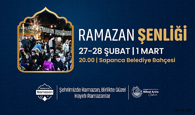 Sapanca’da Eski Ramazanlar Canlanıyor: Şenlik Takvimi Açıklandı!