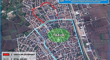 Ulaşımda Vatandaş İstedi, Büyükşehir Yaptı: 14 Numaralı Hattın Rotası Uzadı! 