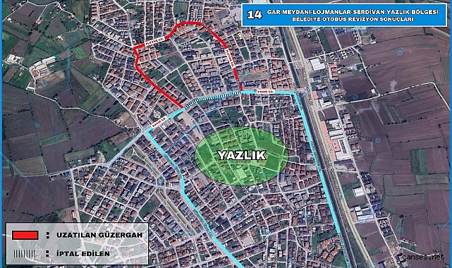 Ulaşımda Vatandaş İstedi, Büyükşehir Yaptı: 14 Numaralı Hattın Rotası Uzadı!
