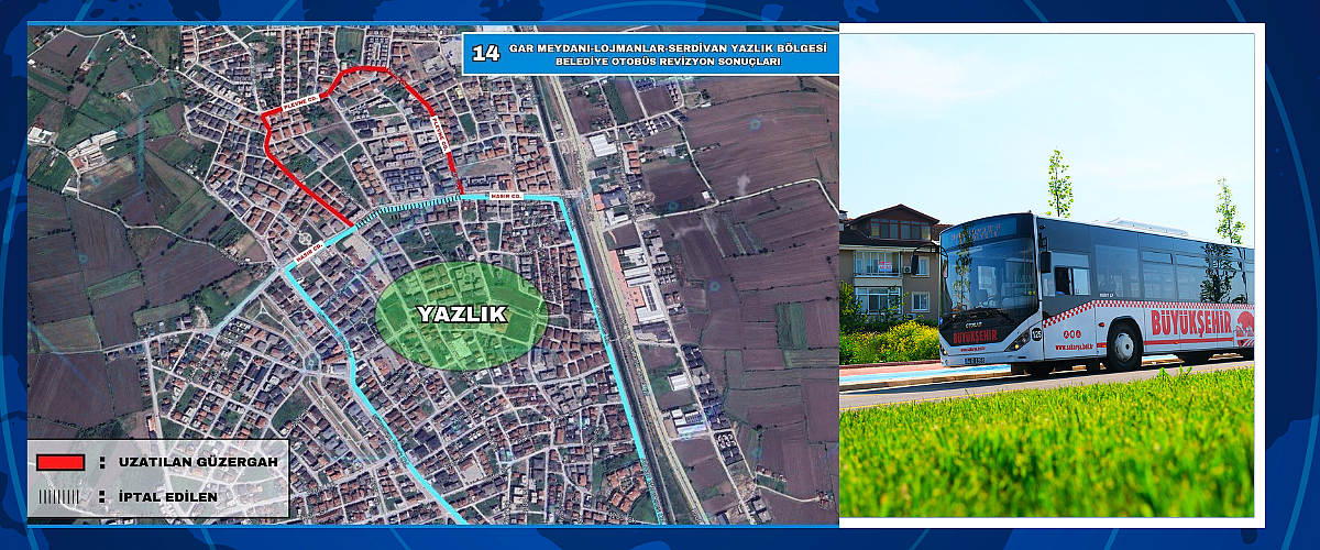 Ulaşımda Vatandaş İstedi, Büyükşehir Yaptı: 14 Numaralı Hattın Rotası Uzadı! 