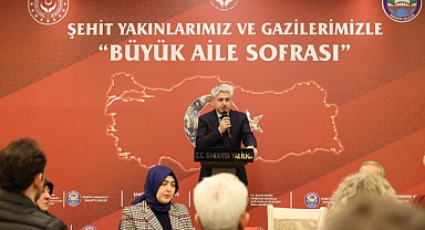 Vali Rahmi Doğan’dan Şehit ve Gazi Ailelerine Gönül Sofrası