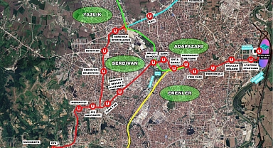 Sakarya'da Raylı Sistem Miladı: Dev İhale İlanı Yayınlandı! 