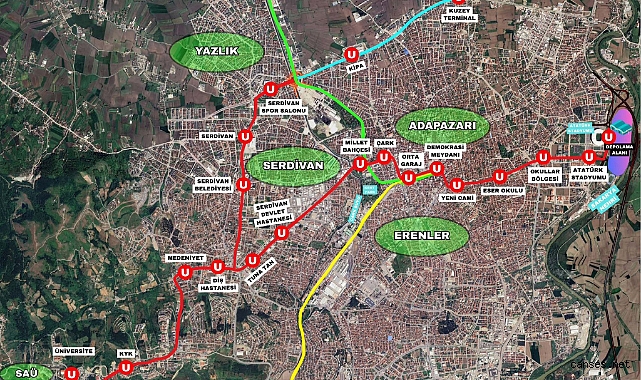 Sakarya'da Raylı Sistem Miladı: Dev İhale İlanı Yayınlandı!