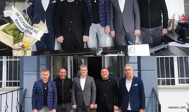 Baş’tan göreve hızlı başlangıç, dostlarından anlamlı ziyaret