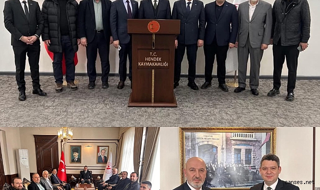 MÜSİAD Sakarya'dan Hendek Kaymakamı Gökpınar'a ziyaret