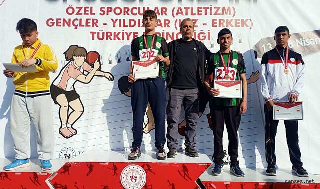 SAKARYA'NIN ÖZEL SPORCULARINDAN TÜRKİYE ÇIKARTMASI! 