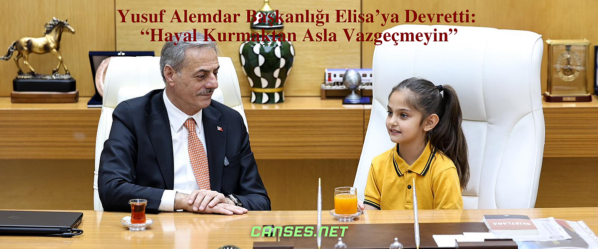 YUSUF ALEMDAR MAKAMINI ELİSA’YA DEVRETTİ: “HAYAL KURUN!” 
