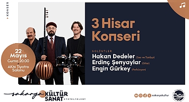 3 Hisar Konseri ile Müzik Ziyafeti Yarın Akşam AKM'de 