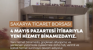 Sakarya Ticaret Borsası Yeni Hizmet Binasında Devir Başlatıyor 