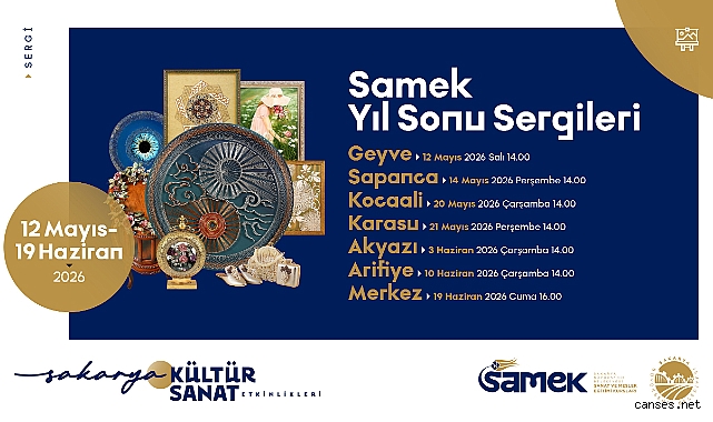 SAMEK Yıl Sonu Sergileri Başlıyor: El Emeği Göz Nuru Eserler Görücüye Çıkıyor
