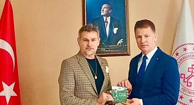 Akif Yener’den İl Kültür ve Turizm Müdürü Süleyman Acar’a ziyaret