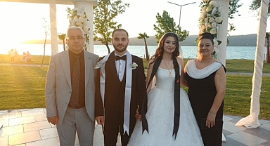 Dilara Yaren ile Umut Sapanca Gölü kıyısında ömür boyu mutluluğa 