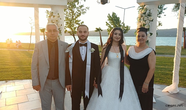 Dilara Yaren ile Umut Sapanca Gölü kıyısında ömür boyu mutluluğa 