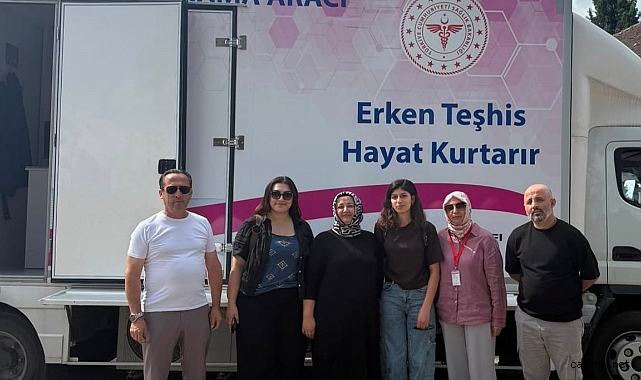 Karadere Mahallesi’nde mobil kanser taraması hizmeti