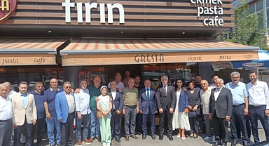 Rize Milletvekili Harun Mertoğlu’ndan Gresta Unlu Mamulleri’ne ziyaret