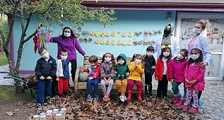 Sonbahar Kavramını Eğlenceli Bir Etkinlikle Öğrendiler 